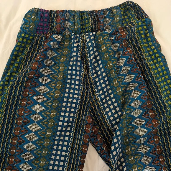 Koala Bay Vibrant Bright Colorful Boho Pantaloons Pants - Picture 6 of 7